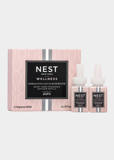 Shop Nest New York X Pura Himalayan Salt & Rosewater Smart Home Fragrance Diffuser Refill