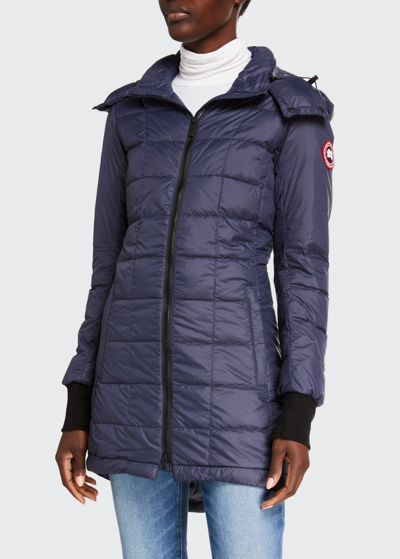 Shop Canada Goose Ellison Packable Quilted Jacket In Navy