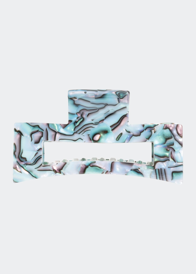 Shop L Erickson Large Cutout Rectangle Jaw Hair Clip In South Sea
