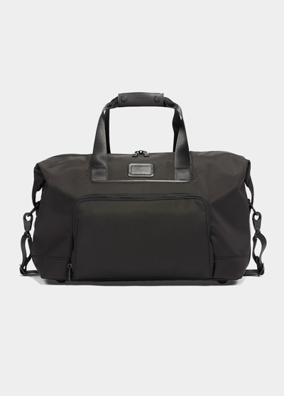 Shop Tumi Alpha 3 Double Expansion Satchel In Black