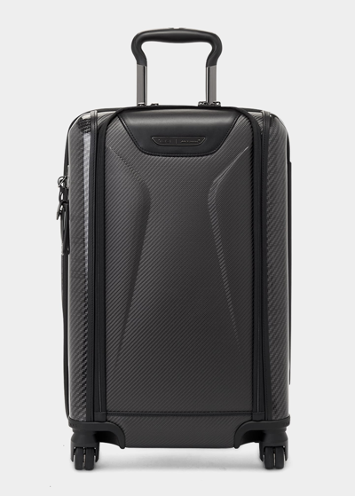 Shop Tumi X Mclaren Aero International Expandable 4-wheel Carry-on Luggage In Carbon