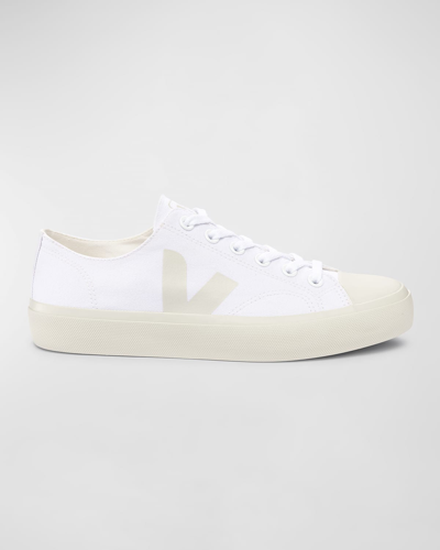 Shop Veja Watta Bicolor Low-top Sneakers In White Pierre
