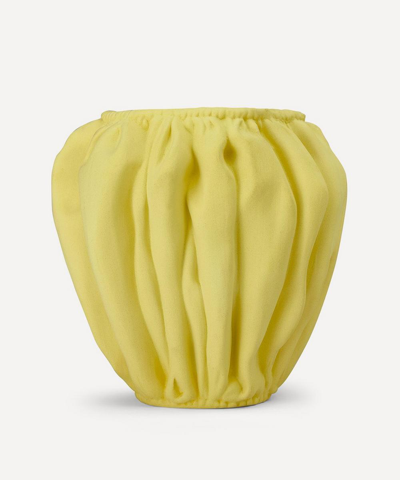 Shop Anissa Kermiche Swanky-panky Pot In Lemon Yellow