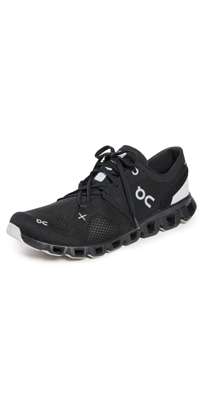 Shop On Cloud X 3 Sneakers Black