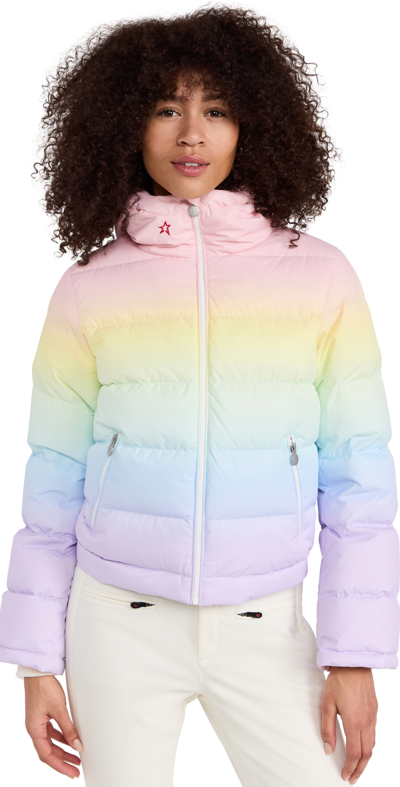 Perfect Moment Gradient-print Puffer Jacket In Multicolor | ModeSens