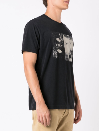 Osklen Graphic-print Short-sleeve T-shirt In Black