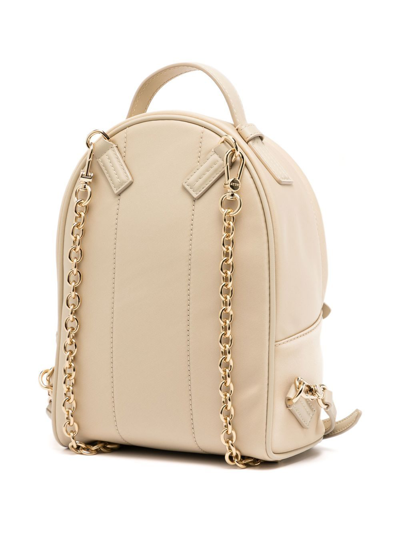 Shop Bally Etery Mini Backpack In Neutrals