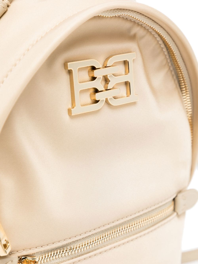 Shop Bally Etery Mini Backpack In Neutrals