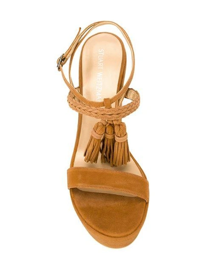Shop Stuart Weitzman 'tasselmania' Sandals