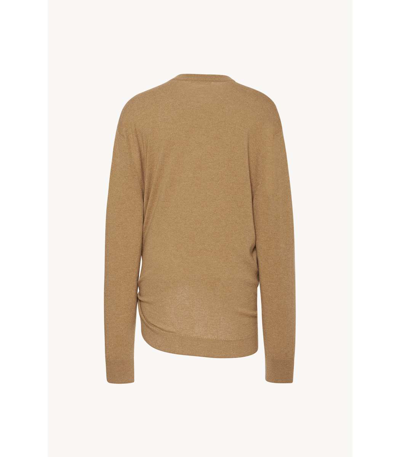 Shop The Row Melino Cashmere Sweater In Beige