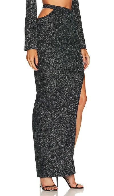 Shop Michael Costello X Revolve Yolanda Maxi Skirt In Green