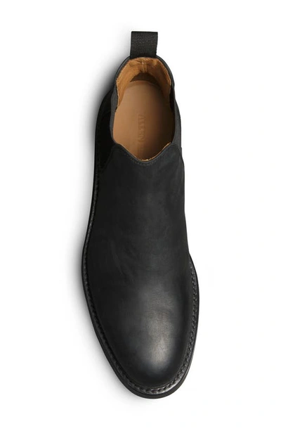 Shop Allen Edmonds Wren Leather Lug Chelsea Boot In Black