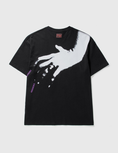 Shop Raf Simons Oversized Nail Print T-shirt In Black