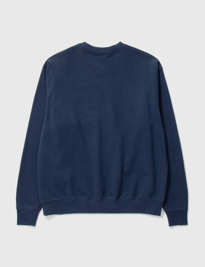 Shop Lmc Flower Bear Sweatshirt In Blue