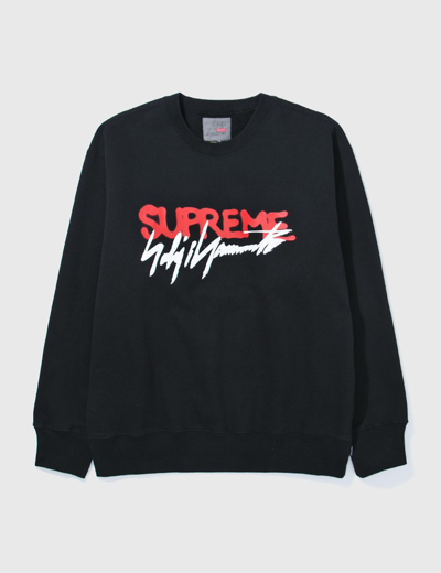 Shop Supreme X Yohji Sweater In Black