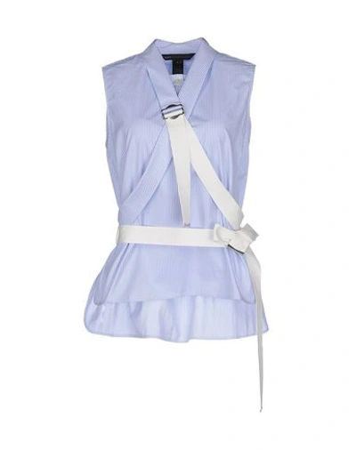 Marc By Marc Jacobs Blouses In Sky Blue