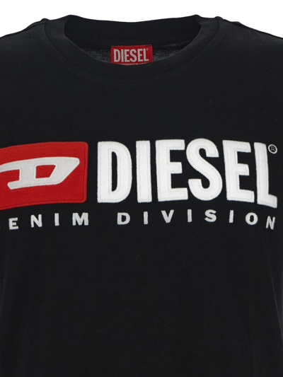 Shop Diesel Black T-shirt