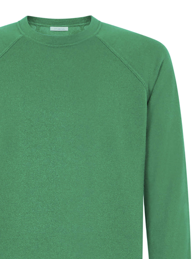 Shop Malo Sweater In Green