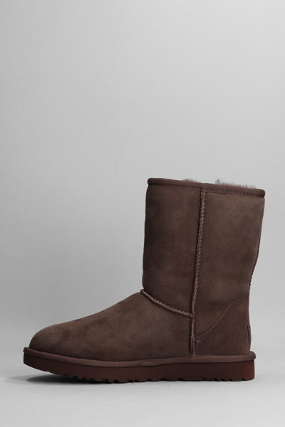 Ugg Australia Classic Short Ii Boots In Burnt Cedar