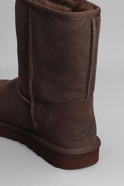 Ugg Australia Classic Short Ii Boots In Burnt Cedar