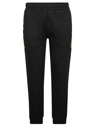 Shop Burberry Stephan Track Pants In Black