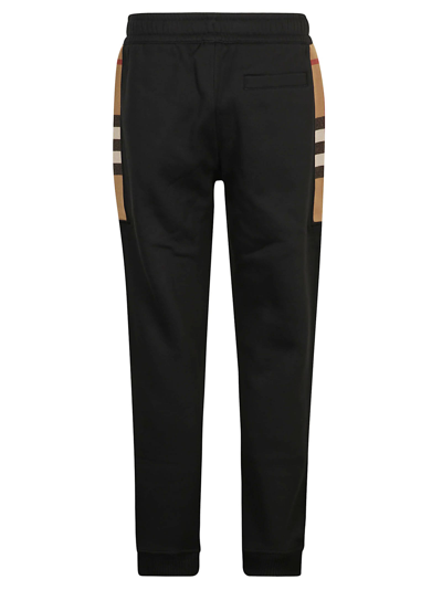 Shop Burberry Stephan Track Pants In Black