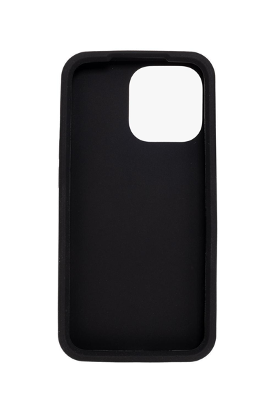 Shop Dolce & Gabbana Logo Detailed Iphone 13 Pro Cover In Nero/rosso