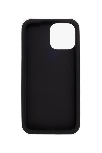 Shop Dolce & Gabbana Logo Motif Iphone 13 Pro Max Case In Nero/rosso