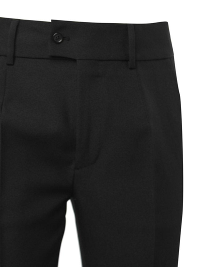 Shop Dolce & Gabbana Tailored Technical Pants In Nero
