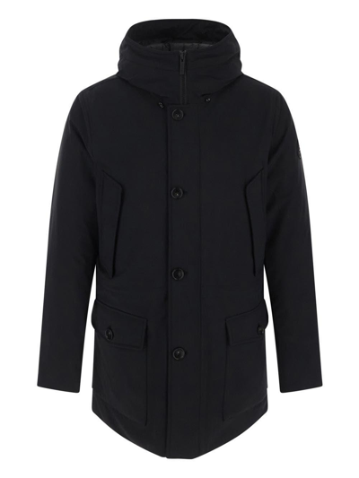 Woolrich Down Jacket In Black