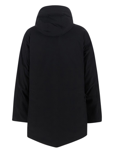 Woolrich Down Jacket In Black