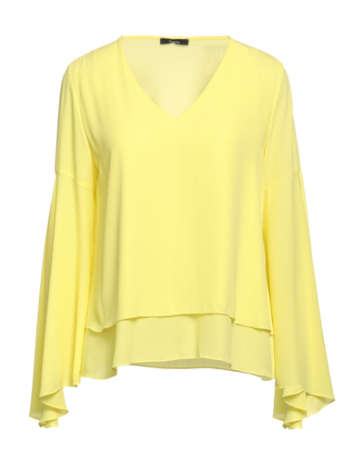 Shop Hanita Woman Blouse Yellow Size S Polyester