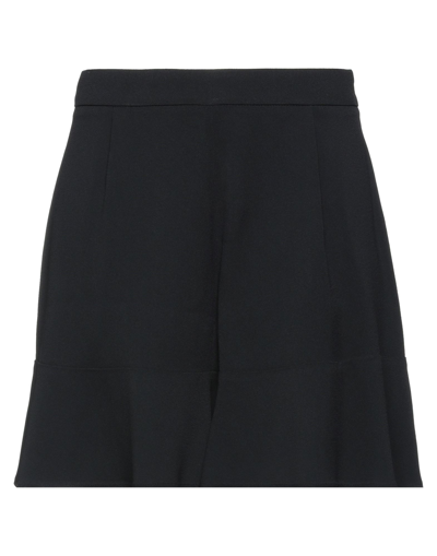 Shop L'autre Chose L' Autre Chose Woman Shorts & Bermuda Shorts Black Size 6 Acetate, Viscose