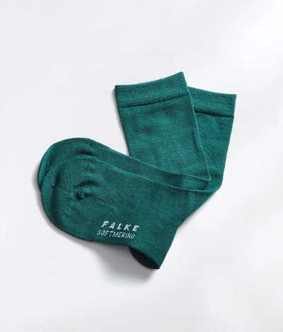 Shop Falke Soft Merino Socks In Pine Grove