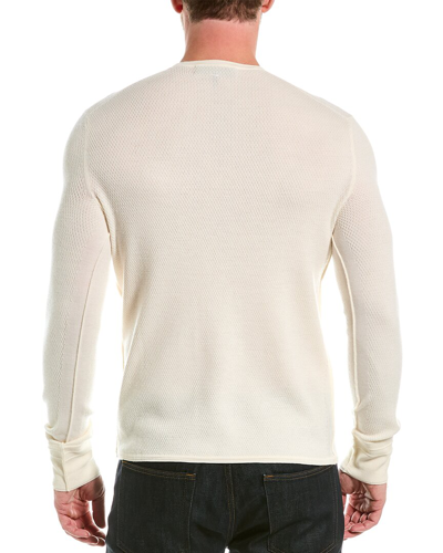Shop Rag & Bone Collin Wool-blend Crewneck Pullover In Nocolor