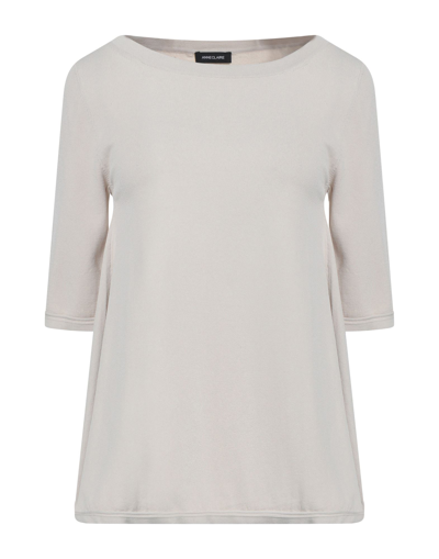 Shop Anneclaire Woman Sweater Beige Size 8 Viscose, Polyamide