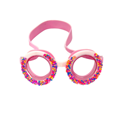 Shop Glambaby Children's Olivia Swim Goggle In Open Miscellaneous