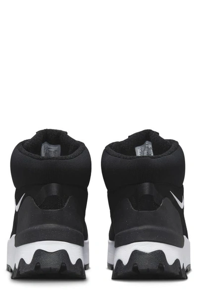 Shop Nike City Classic Sneaker Bootie In Black/ White/ Black