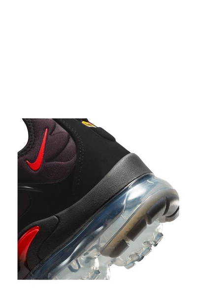 Shop Nike Air Vapormax Plus Sneaker In Black/ Bright Crimson