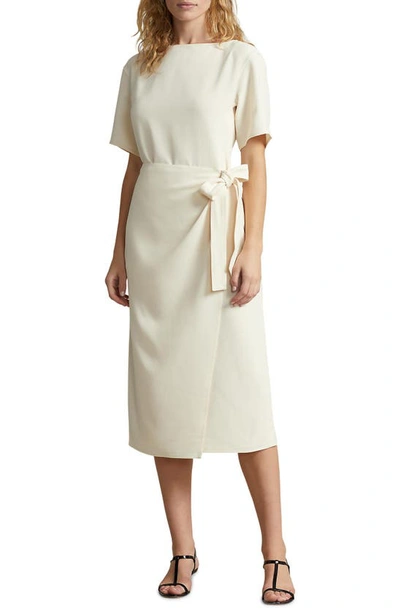Ralph lauren cream dress online