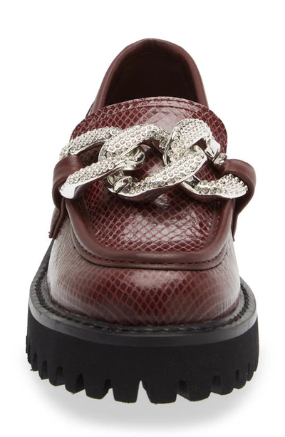 Karl Lagerfeld Women's Giana Lug Loafer Flats Women's Shoes In Andorra Brown