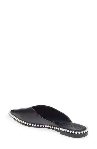 Karl Lagerfeld Women's Vyra Studded Mule Flats In Black