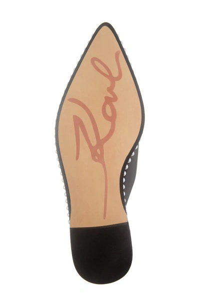 Karl Lagerfeld Women's Vyra Studded Mule Flats In Black