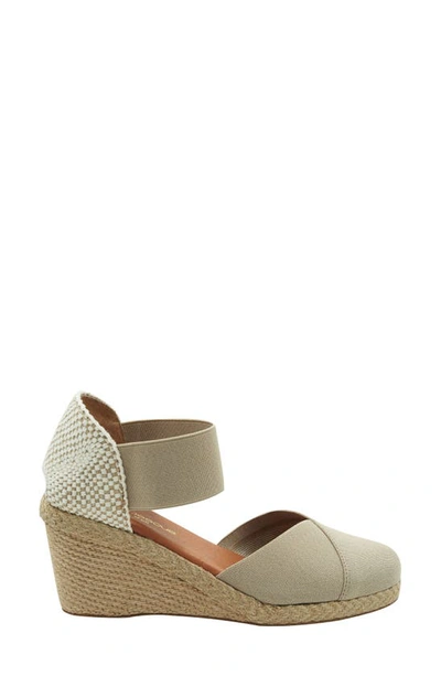 Shop Andre Assous Anouka Espadrille Wedge In Beige