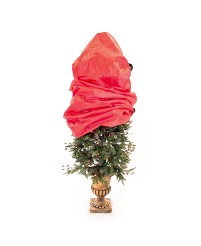Shop Village Lighting S 60" Topiary Christmas Tree Storage Bag In Red