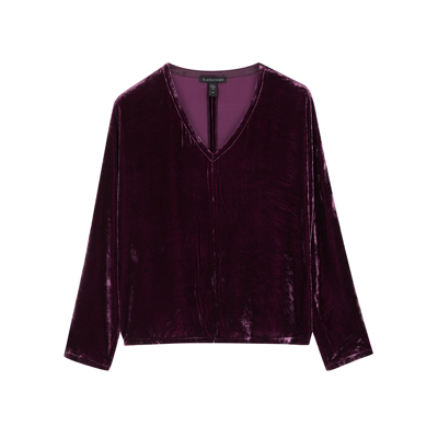 EILEEN FISHER EILEEN FISHER VELVET TOP 