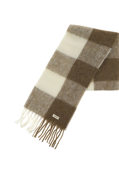 Shop Drôle De Monsieur Drole De Monsieur Alpaca &amp; Wool Scarf In Multicolor