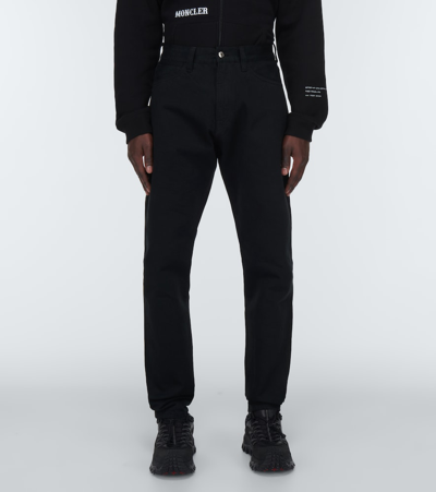 Shop Moncler Genius 7 Moncler Frgmt Hiroshi Fujiwara Jeans In Black