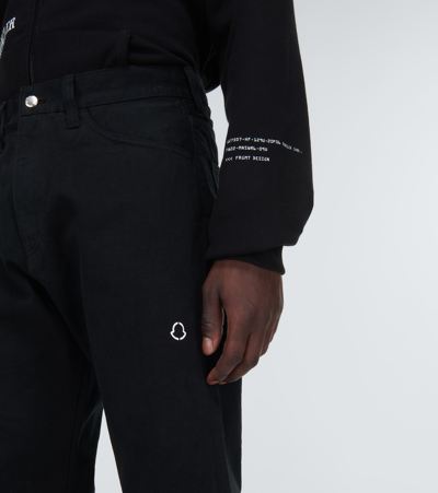 Shop Moncler Genius 7 Moncler Frgmt Hiroshi Fujiwara Jeans In Black