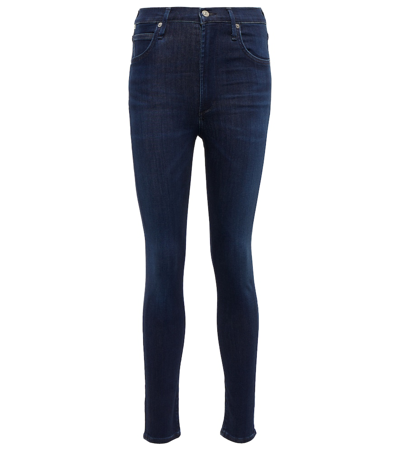 Citizens Of Humanity Chrissy High-rise Stretch-denim Jeans In De Nimes